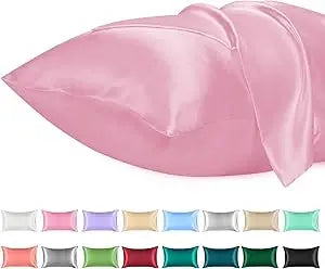 Satin Kissenbezug Classic 40x80 & 80x80 cm in 5 Farben